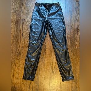 Fabletics High Rise Vegan Leather Legging